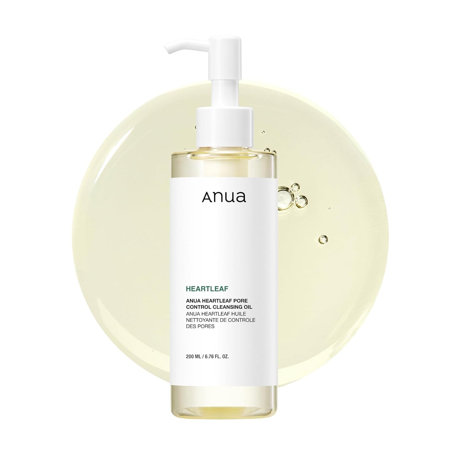 Aceite Desmaquillante Coreano Anua – Limpieza Profunda de Poros y Puntos Negros