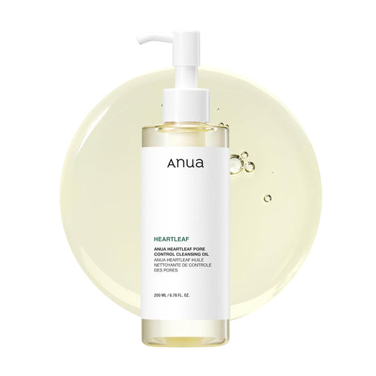 Aceite Desmaquillante Coreano Anua – Limpieza Profunda de Poros y Puntos Negros